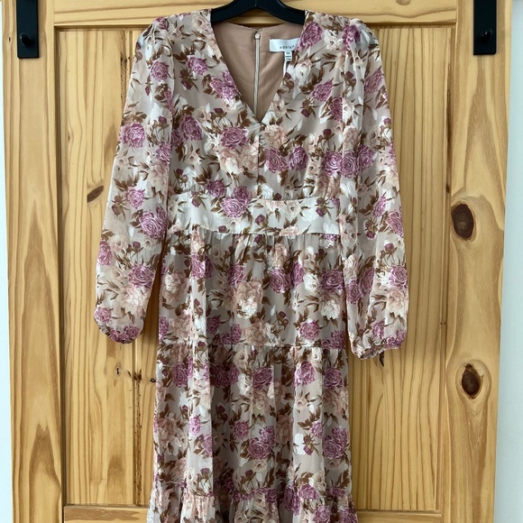 Adelyn Rae floral dress NWT - Picture 1 of 4